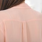 Блуза, размер 50, рост 164 см, цвет пудра (арт. 4887б) - Фото 5