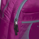 Рюкзак молодёжный, 2 отдела на молниях, 2 наружных кармана, цвет розовый - Фото 3