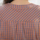 Блуза, размер 44, рост 164 см, цвет оранжевый/синий (арт. 4889) - Фото 5