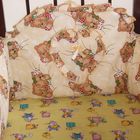 Комплект в кроватку "Спящие мишки" (2 предмета), цвет бежевый (арт. 1512) - Фото 3
