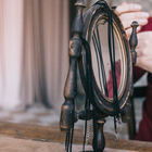 Шнурок из искусственной замши, 43 см + удлинитель, цвет чёрный - Фото 4