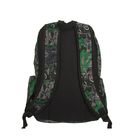 Рюкзак молодёжный на молнии "Лео", 1 отдел, 1 наружный карман, усиленная спинка, зелёный - Фото 3