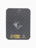 Брошь «Цветок» венок славы, цвет изумрудный в чернёном золоте - Фото 7