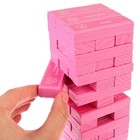 Игра Падающая башня «Для лучших подруг», Минни Маус, 54 бруска - Фото 4