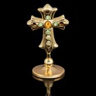 Сувенир «Крест», с хрусталиками , 4,5 см - Фото 1