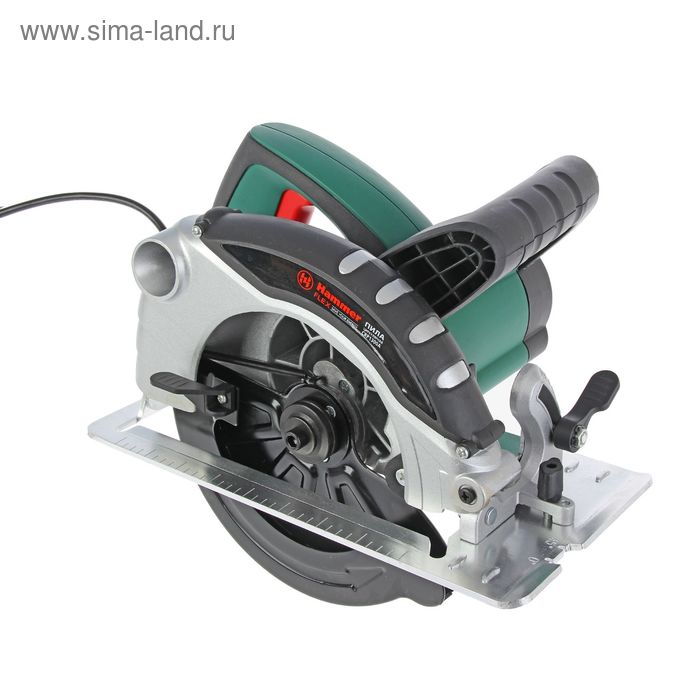 Пила циркулярная Hammer Flex CRP1300А, 1300 Вт, 4700 об/мин, 185 x 20 мм - Фото 1