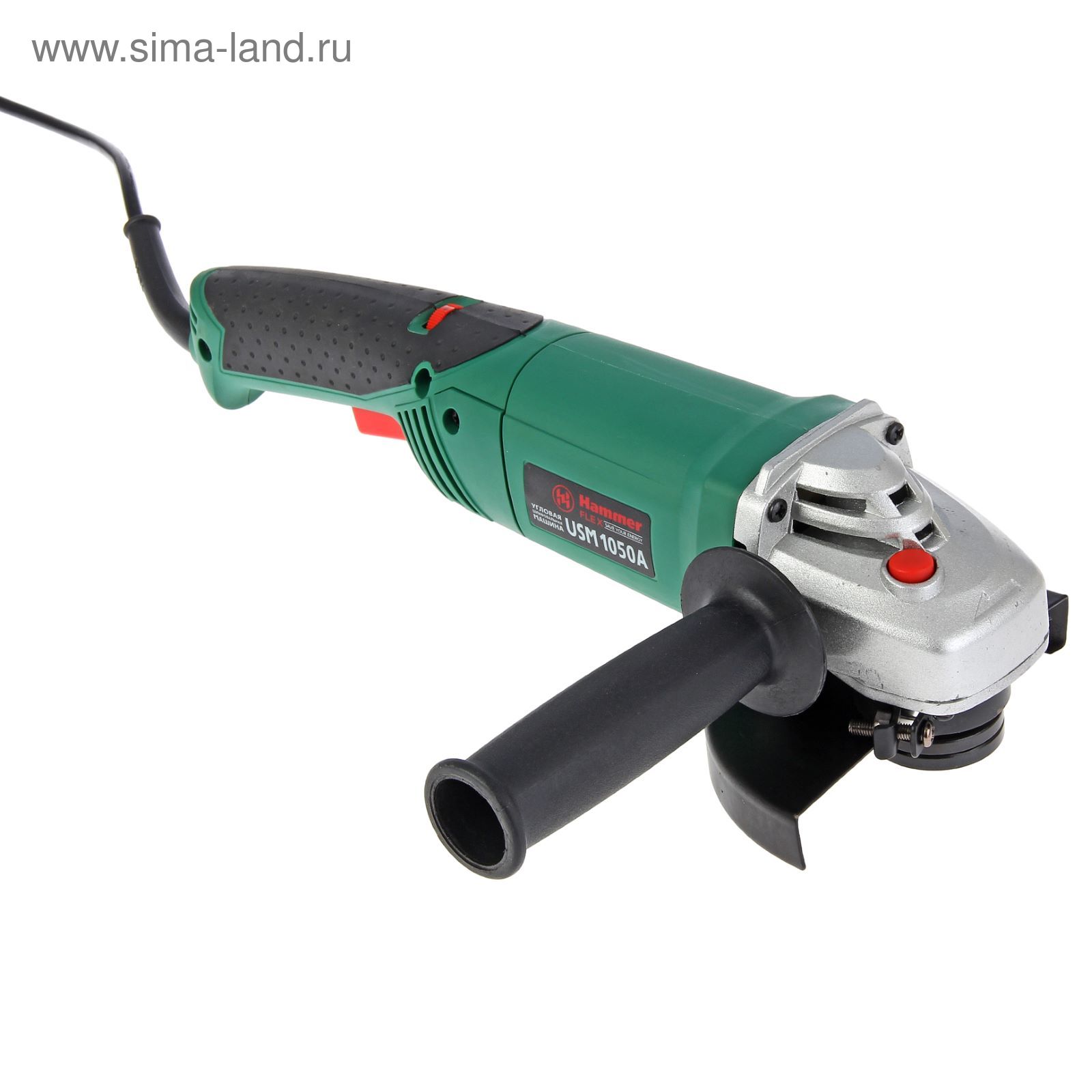 Угловая шлифмашина Hammer Flex USM1050A, 1050 Вт, 4000-11000 об/мин, 125 мм  (1437332) - Купить по цене от 3 448.00 руб. | Интернет магазин SIMA-LAND.RU