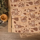 Простыня для бани "Банька" 145х 180 см, 100% хл, вафельное полотно - Фото 2