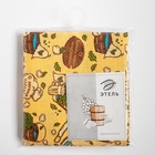 Простыня вафельная для бани «Этель. С легким паром», 150×180 см, хлопок 100%  (артикул 1346682)  большой выбор товаров оптом и в розницу по низким ценам с доставкой