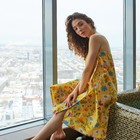 Полотенце для бани «Русское поле» женское парео, 80×150 см, хлопок, вафельное полотно - Фото 2