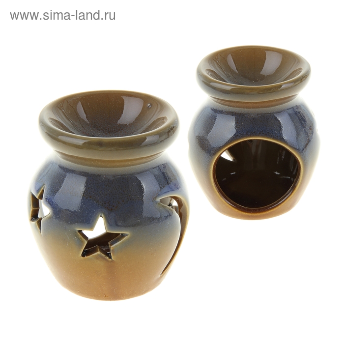 Аромалампа "Луна и звёзды" 5 х 6 х 8 см, МИКС - Фото 1