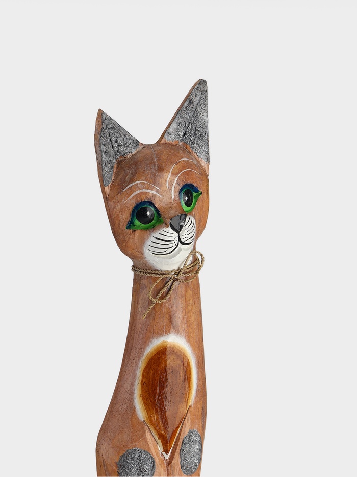 Сувенир «Кошка», 80 см, дерево