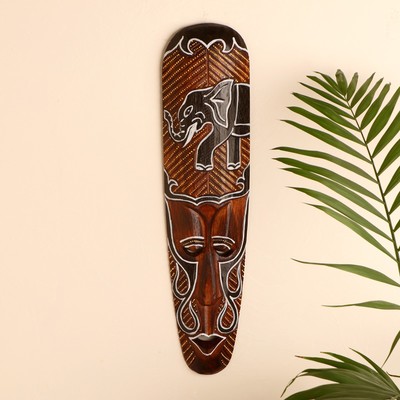 Маска «Абориген», 50 см, дерево