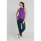 Блуза женская, цвет сирень, размер 46 (арт. М-374-10) - Фото 5