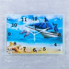 Часы настенные, серия: Море, "Дельфины и парусник", 25х35 см - Фото 1