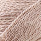 Пряжа для вязания спицами, крючком «Пехорский текстиль. Деревенская», 100% полугрубая шерсть, 250 м/100 г, (181 жемчуг) - Фото 3