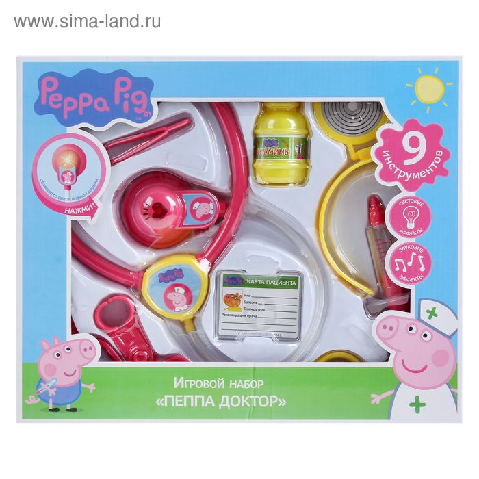Набор "Пеппа доктор" - Фото 1