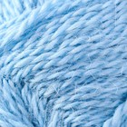 Пряжа "Деревенская" 100% полугрубая шерсть 250м/100гр (177-Голубое небо) - Фото 3