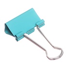 Набор зажимов для бумаг, цветные, 25 мм, 48 штук, 4 цвета, в пластиковой тубе - Фото 4