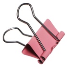 Набор зажимов для бумаг, цветные, 19 мм, 40 штук, 4 цвета, в пластиковой тубе, МИКС, CALLIGRATA - Фото 5