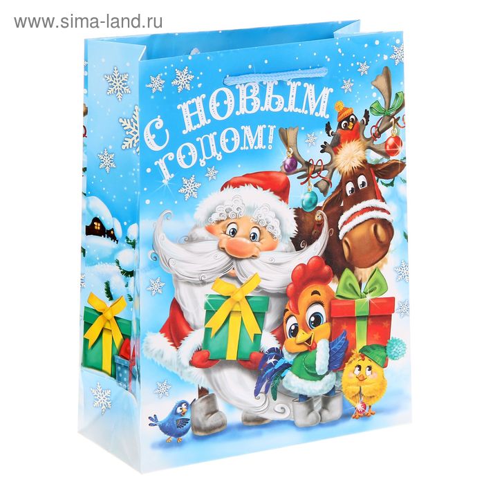 Пакет ламинированный вертикальный «Вместе веселей», 18 × 23 × 8 см - Фото 1