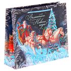 Пакет ламинированный горизонтальный «Тройка», 27 × 23 × 8 см - Фото 1