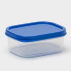 Контейнер пищевой Доляна, 150 мл, цвет синий - Фото 1