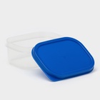 Контейнер пищевой Доляна, 150 мл, цвет синий - Фото 2