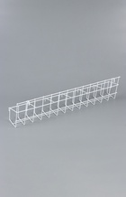 Корзина под семена, 10×7×9,5 см размер кармана, 60×8×15 см, цвет белый - фото 31052882