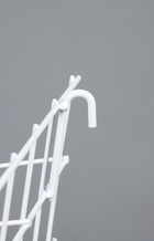 Корзина под семена, 10×7×9,5 см размер кармана, 60×8×15 см, цвет белый - фото 31052883