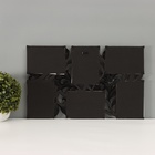 Фоторамка - коллаж на 6 фото 10×15 см «Бутон», серебро, 52×32 см - Фото 3