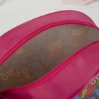Сумочка детская, отдел на молнии, длинный ремень, цвет розовый - Фото 3