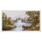 Гобеленовая картина "Водопад и горы" 70*135 см - Фото 5