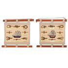 Декор интерьерный «Морские узлы» на стену, 32 х 35 х 2 см - Фото 1