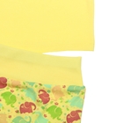 Комплект для девочки: майка с плечом, трусы, рост 62 см (40), цвет жёлтый - Фото 4