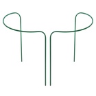 Кустодержатель, d=40 см, h=60 см, ножка d=1 см, металл, набор 2 шт., зелёный - Фото 4