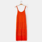 Платье женское, цвет оранжевый, размер 48 - Фото 1