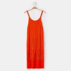 Платье женское, цвет оранжевый, размер 48 - Фото 4