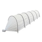 Парник прошитый, длина 5 м, 6 дуг из металла, дуга L = 3 м, d = 10 мм, спанбонд 60 г/м², «Весна» - Фото 9