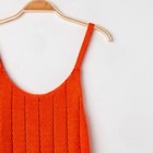 Платье женское, цвет оранжевый, размер 44 - Фото 2