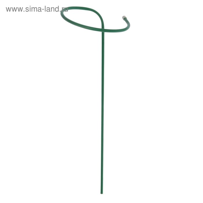 Кустодержатель, d = 40 см, h = 90 см, ножка d = 1 см, металл, зелёный - Фото 1