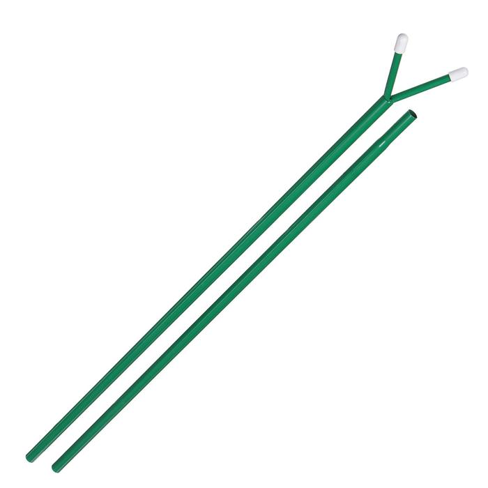 Опора для ветвей, h = 160 см, d = 1 см, металл, зелёная, Greengo - Фото 1