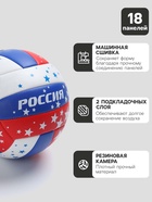 Волейбольный мяч MINSA, машинная сшивка, 18 панелей, р. 5, PVC - Фото 2