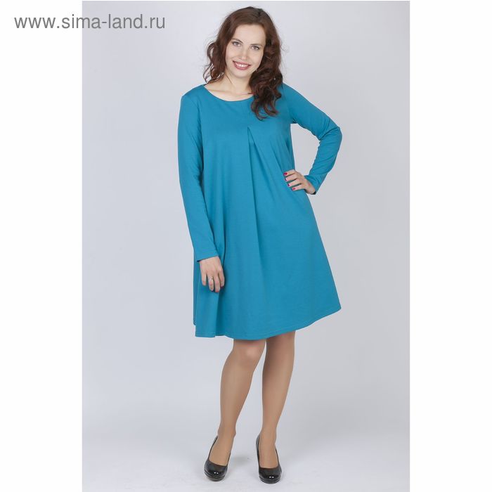 Платье женское Y0212-0048, цвет бирюза, размер44/170 - Фото 1