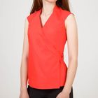 Блуза женская, цвет красный, размер 52, рост 170 см (арт. Y6610-0099 С+ new) - Фото 4