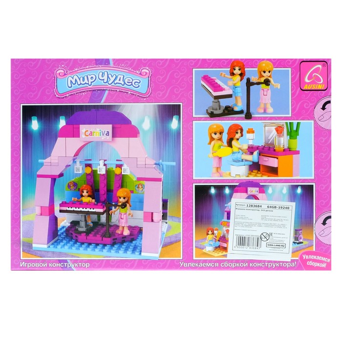 Конструктор «Сцена», 243 детали 40789