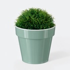 Кашпо для цветов со вставкой «Порто», 1 л, цвет нефрит - Фото 6