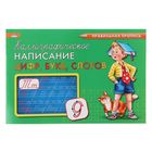 Прописи А5 альбомный Каллиграфическое написание цифр, букв, слогов - Фото 1