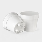 Кашпо для цветов со вставкой Plast-Avenue «Порто», 2.4 л, пластик, белое - Фото 4