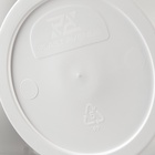 Кашпо для цветов со вставкой Plast-Avenue «Порто», 2.4 л, пластик, белое - Фото 6